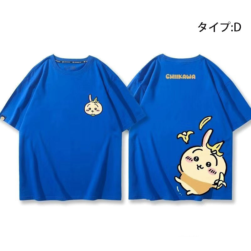 可愛いキャラ ゆるかわトップス 果物 ユニセックス 半袖Ｔシャツ