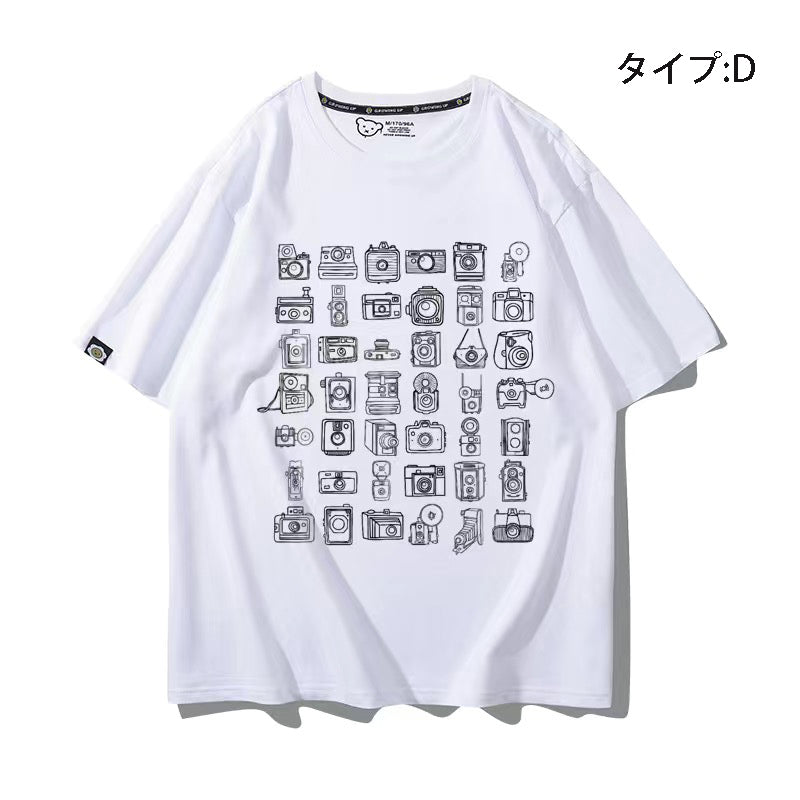 カメラマンシリーズ トップス Camera Sutra ユニセックス 半袖 Ｔシャツ