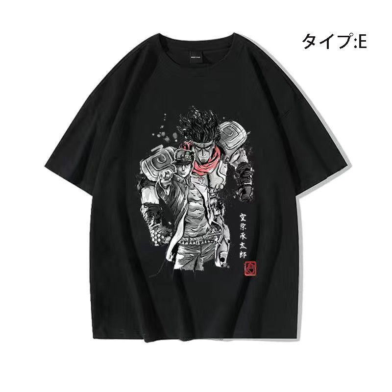 スタンド使い イラスト トップス STANDPOWER ユニセックス 半袖 Ｔシャツ