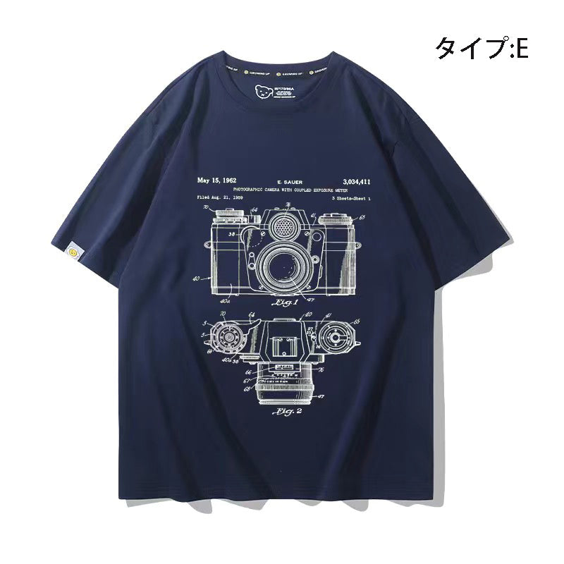カメラマンシリーズ トップス Camera Sutra ユニセックス 半袖 Ｔシャツ