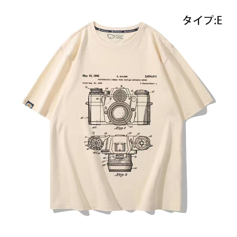 カメラマンシリーズ トップス Camera Sutra ユニセックス 半袖 Ｔシャツ