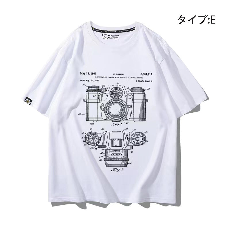 カメラマンシリーズ トップス Camera Sutra ユニセックス 半袖 Ｔシャツ