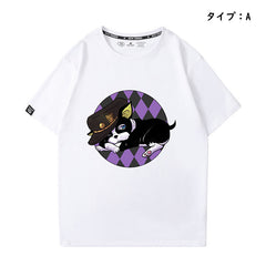 スタンド使い イラスト トップス イギー ユニセックス 半袖 Ｔシャツ