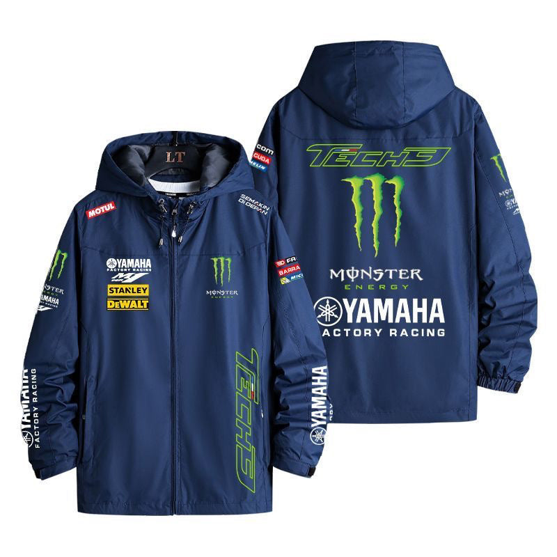 バイカースタイル アウター アクティブカジュアル メンズ 防風 防寒 レーシングジャケット