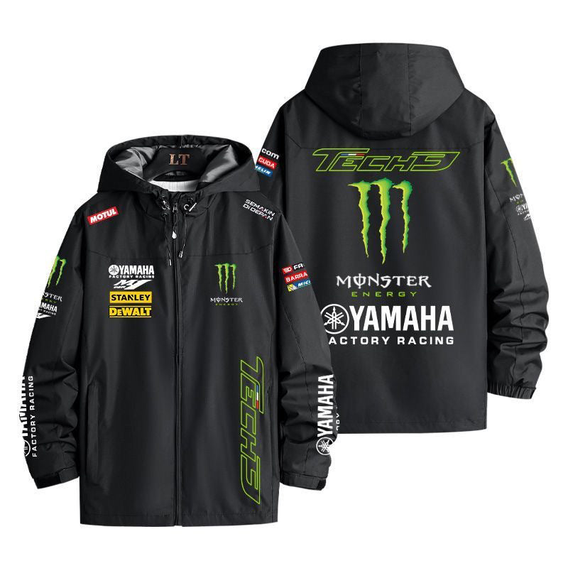 バイカースタイル アウター アクティブカジュアル メンズ 防風 防寒 レーシングジャケット