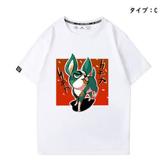 スタンド使い イラスト トップス イギー ユニセックス 半袖 Ｔシャツ