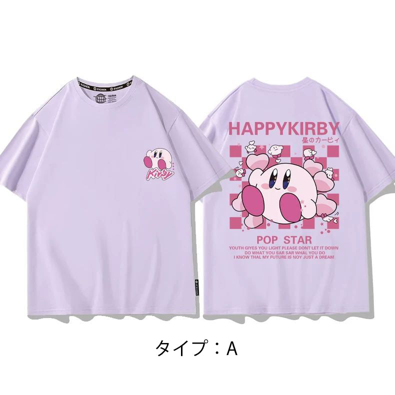 キャラクターシリーズ トップス カービィ ‌ユニセックス 半袖Ｔシャツ