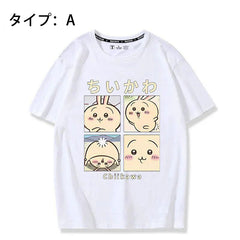 可愛いキャラ ゆるかわ トップス にちじょうせいかつ ‌ユニセックス 半袖Ｔシャツ