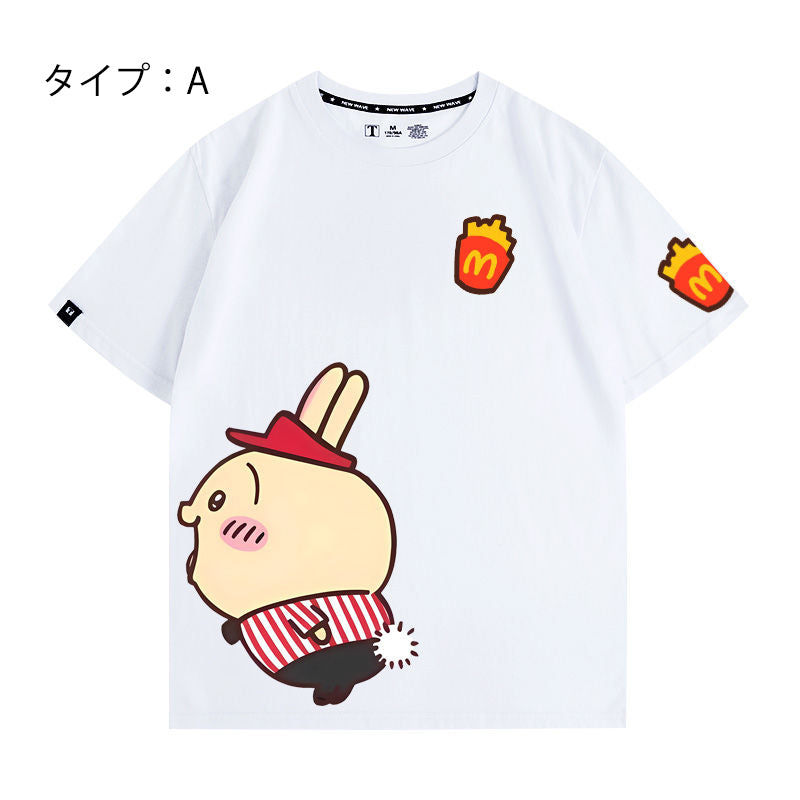ちいかわシリーズ トップス マックウサギ ユニセックス 半袖Ｔシャツ