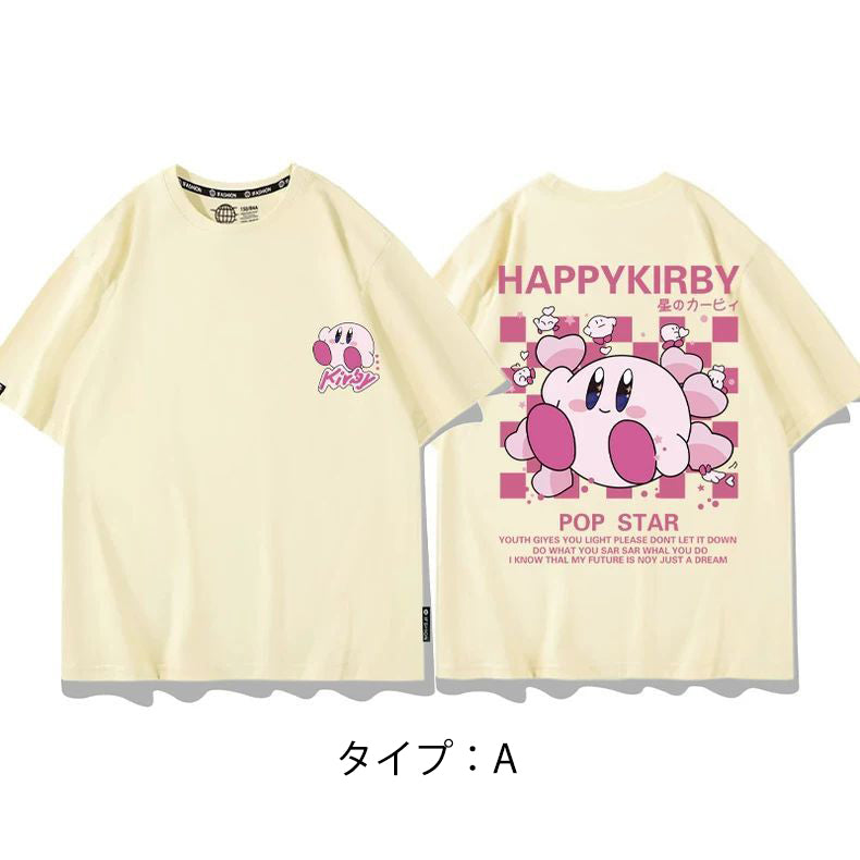 キャラクターシリーズ トップス カービィ ‌ユニセックス 半袖Ｔシャツ