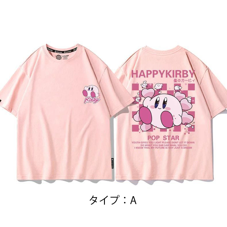 キャラクターシリーズ トップス カービィ ‌ユニセックス 半袖Ｔシャツ