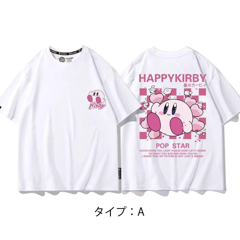 キャラクターシリーズ トップス カービィ ‌ユニセックス 半袖Ｔシャツ