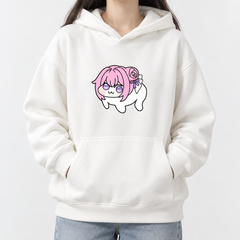 【薄手・裏起毛から選べる】キャラクター アニメ風 トップス DORO ユニセックス 長袖 パーカー