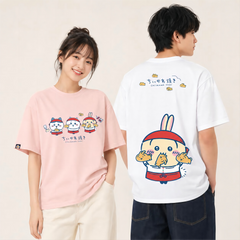 可愛いキャラ ゆるかわ トップス 鯛焼き ユニセックス 半袖Ｔシャツ