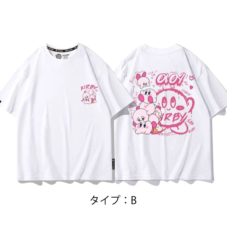キャラクターシリーズ トップス カービィ ‌ユニセックス 半袖Ｔシャツ