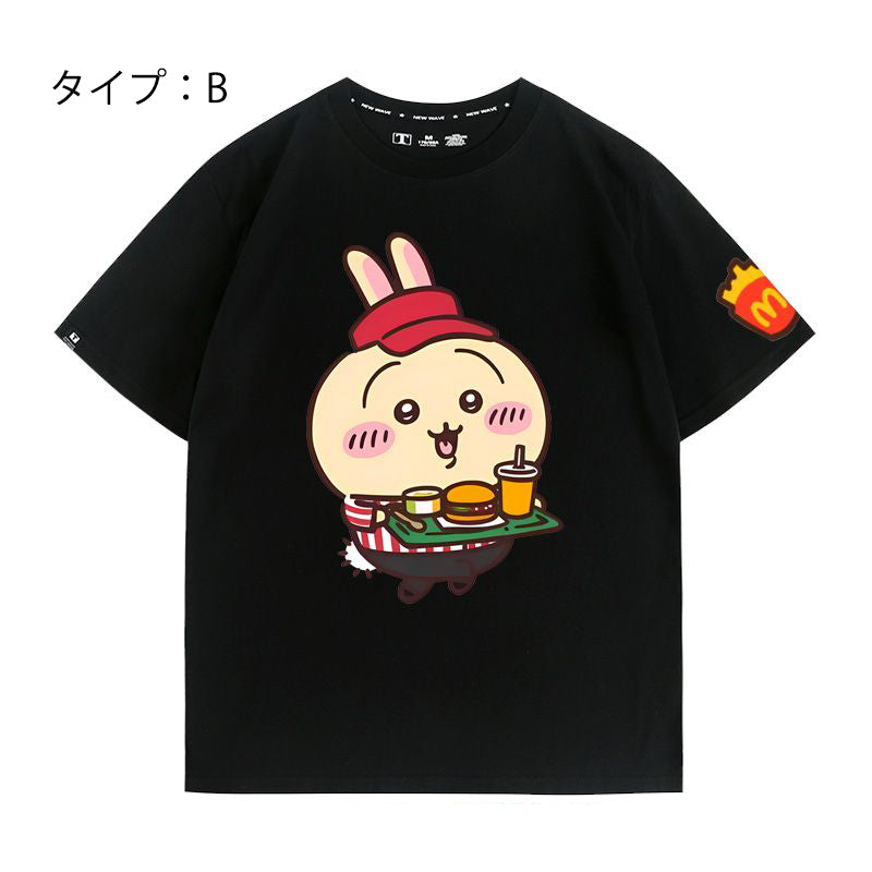 ちいかわシリーズ トップス マックウサギ ユニセックス 半袖Ｔシャツ