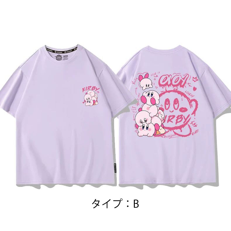 キャラクターシリーズ トップス カービィ ‌ユニセックス 半袖Ｔシャツ
