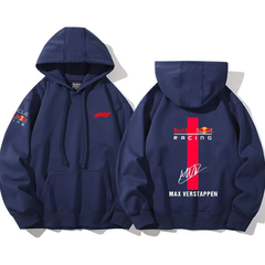 【薄手・裏起毛から選べる】バイカースタイル トップス レーシングナンバー バックプリント ユニセックス 長袖 パーカー
