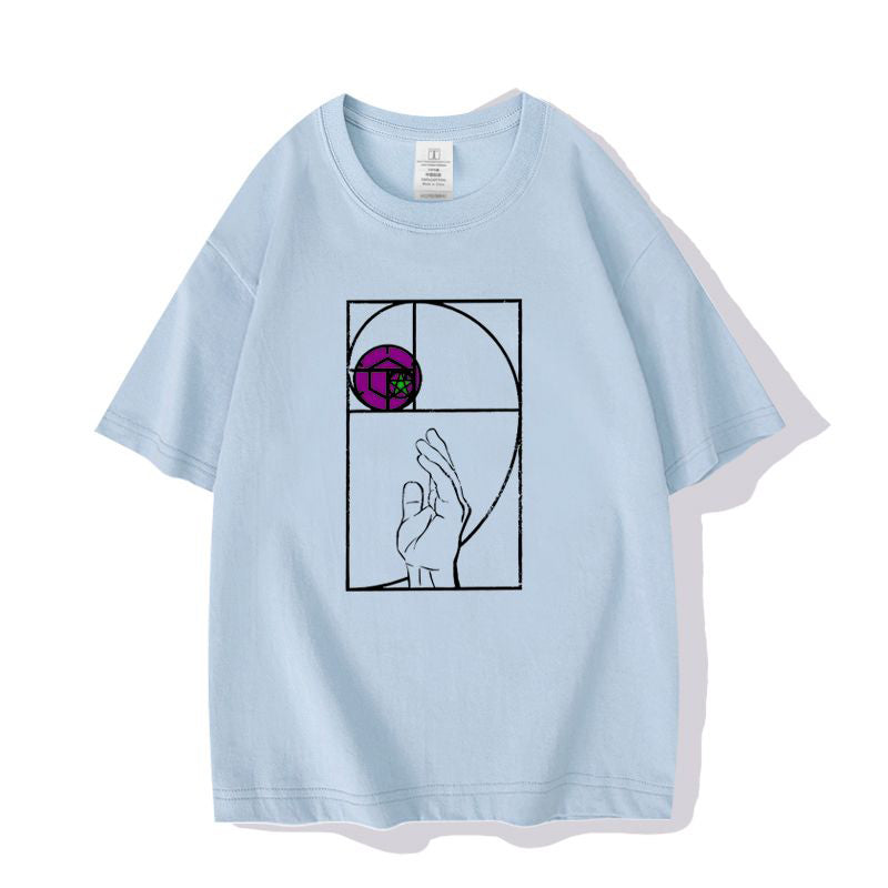 JOJOシリーズ トップス Steel Ball Run ユニセックス 半袖Ｔシャツ