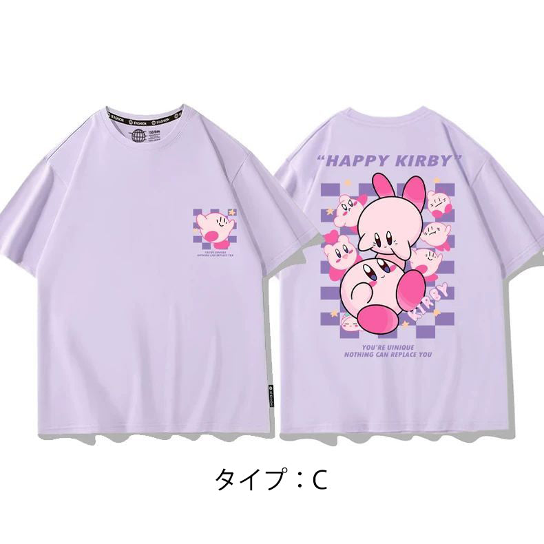 キャラクターシリーズ トップス カービィ ‌ユニセックス 半袖Ｔシャツ
