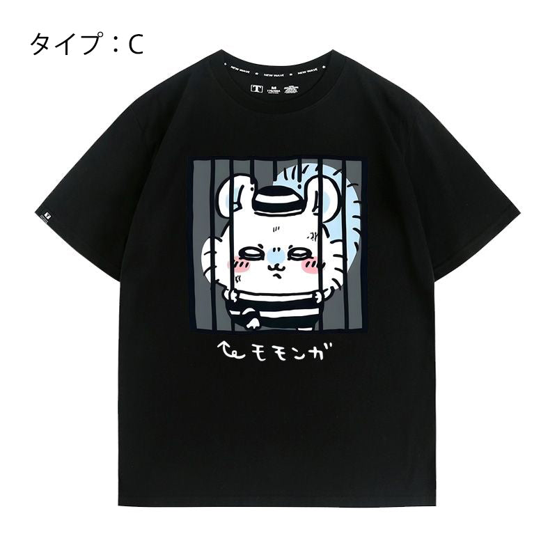 ちいかわシリーズ トップス 監獄 ユニセックス 半袖Ｔシャツ