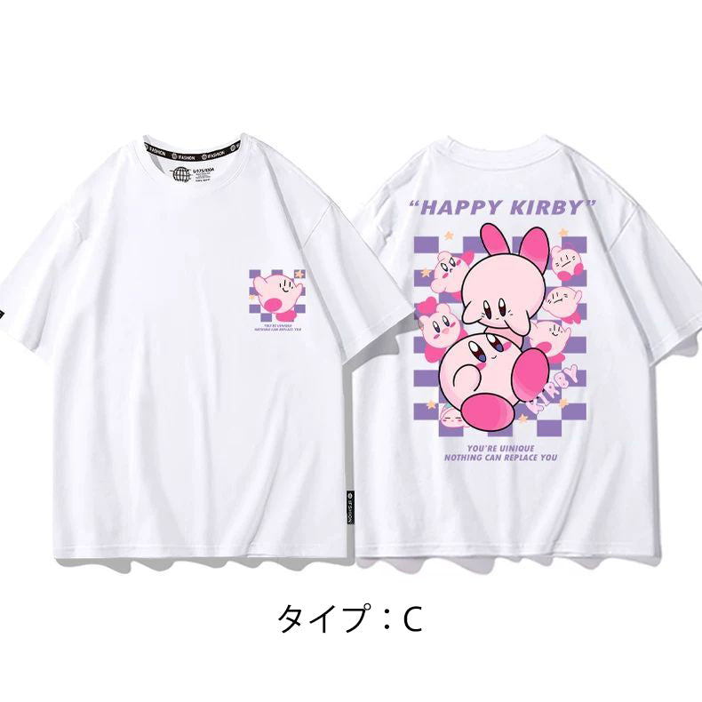 キャラクターシリーズ トップス カービィ ‌ユニセックス 半袖Ｔシャツ