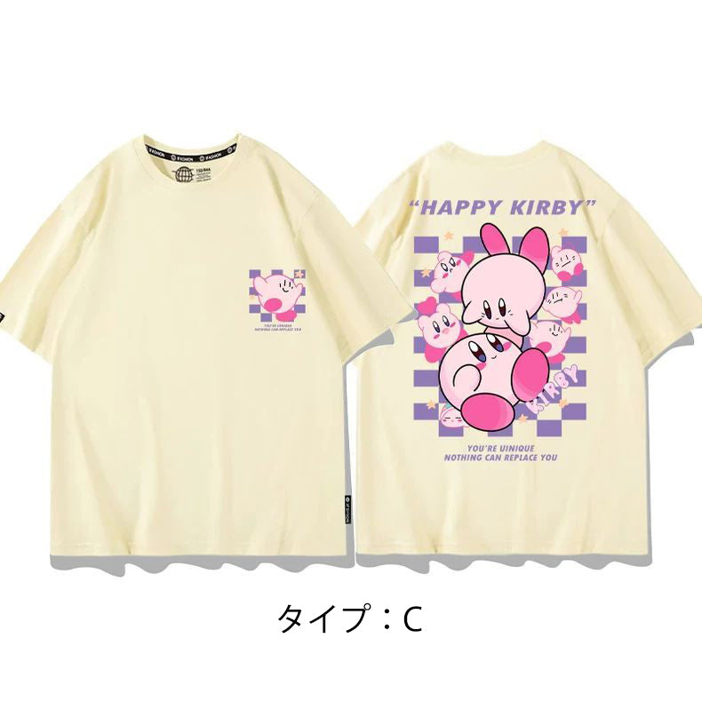 キャラクターシリーズ トップス カービィ ‌ユニセックス 半袖Ｔシャツ