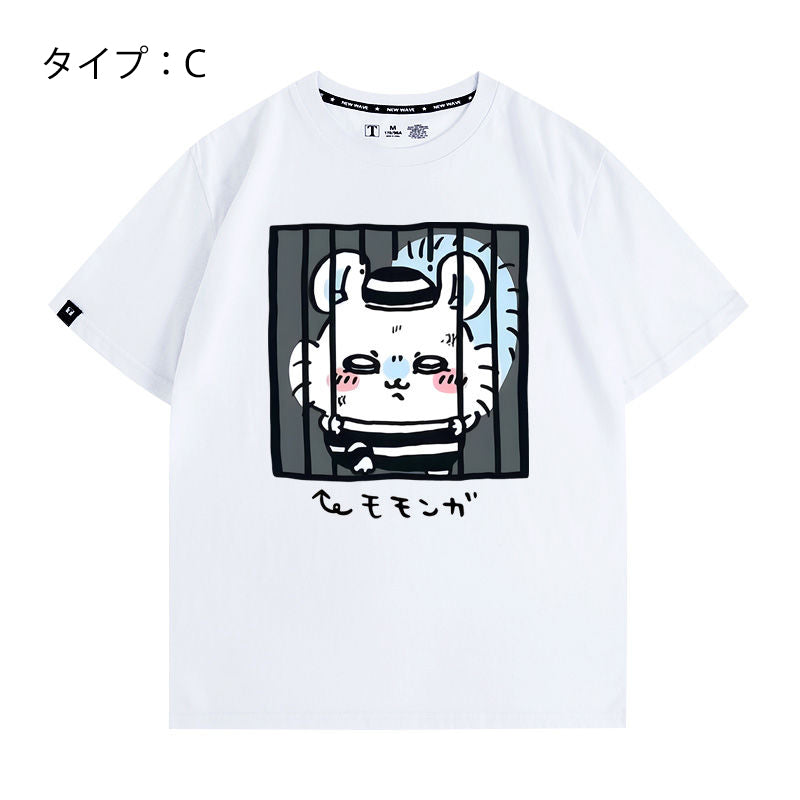 ちいかわシリーズ トップス 監獄 ユニセックス 半袖Ｔシャツ