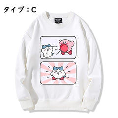 可愛いキャラ ゆるかわ トップス  キャラプリント ユニセックス スウェット