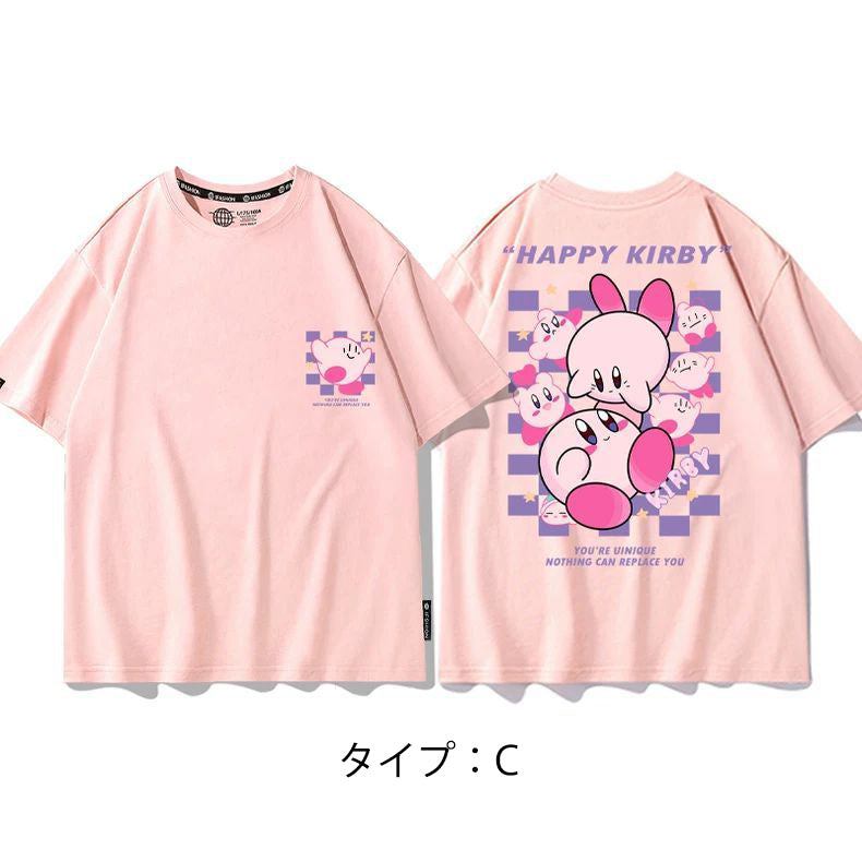 キャラクターシリーズ トップス カービィ ‌ユニセックス 半袖Ｔシャツ