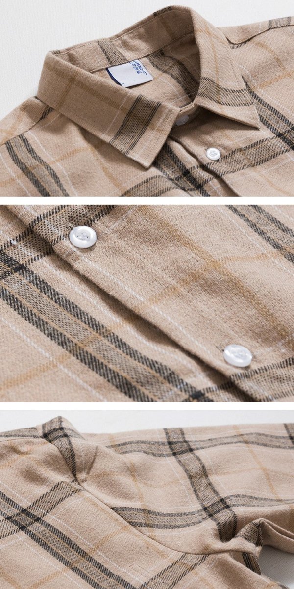 Casual check shirt or1298