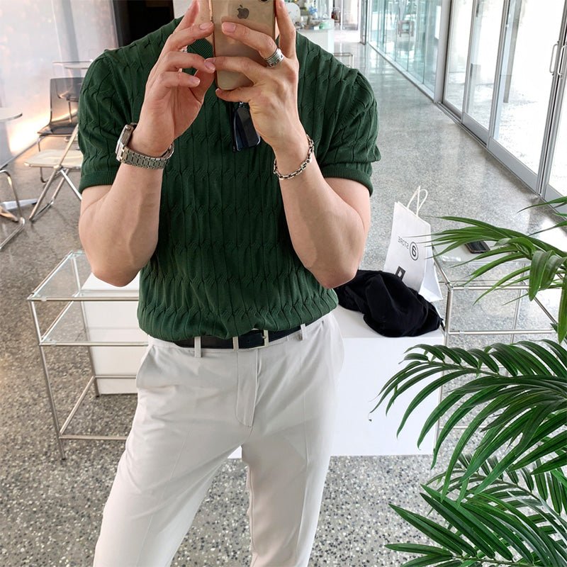 Casual Knit T -shirt or1602