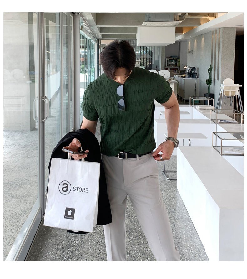 Casual Knit T -shirt or1602