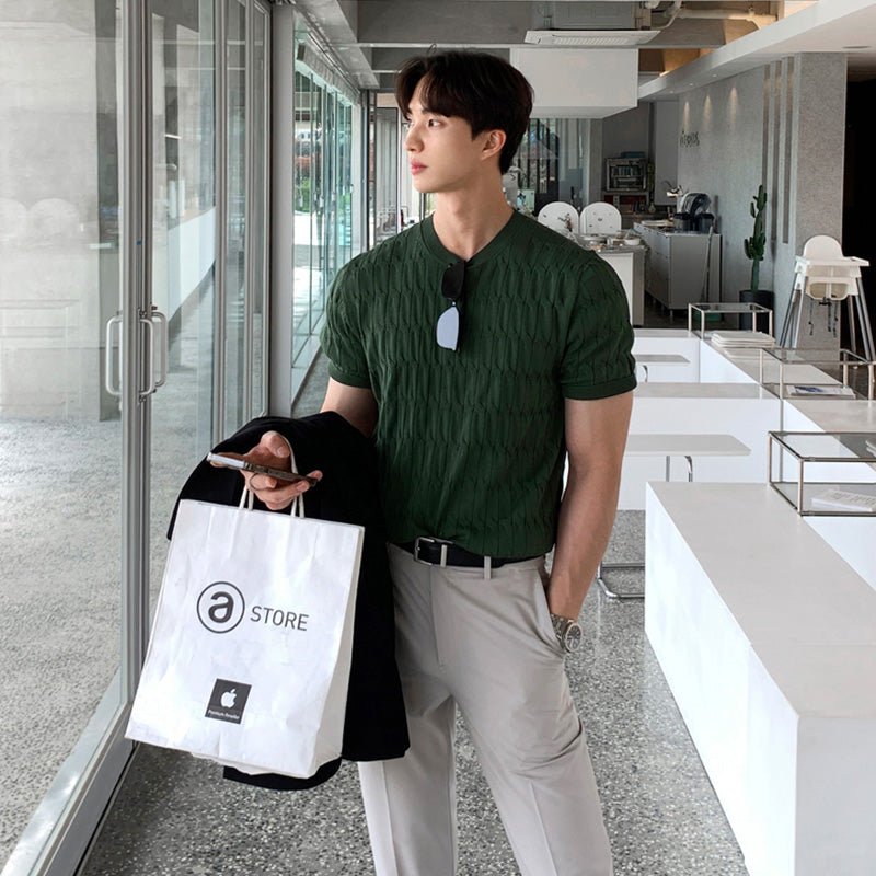 Casual Knit T -shirt or1602