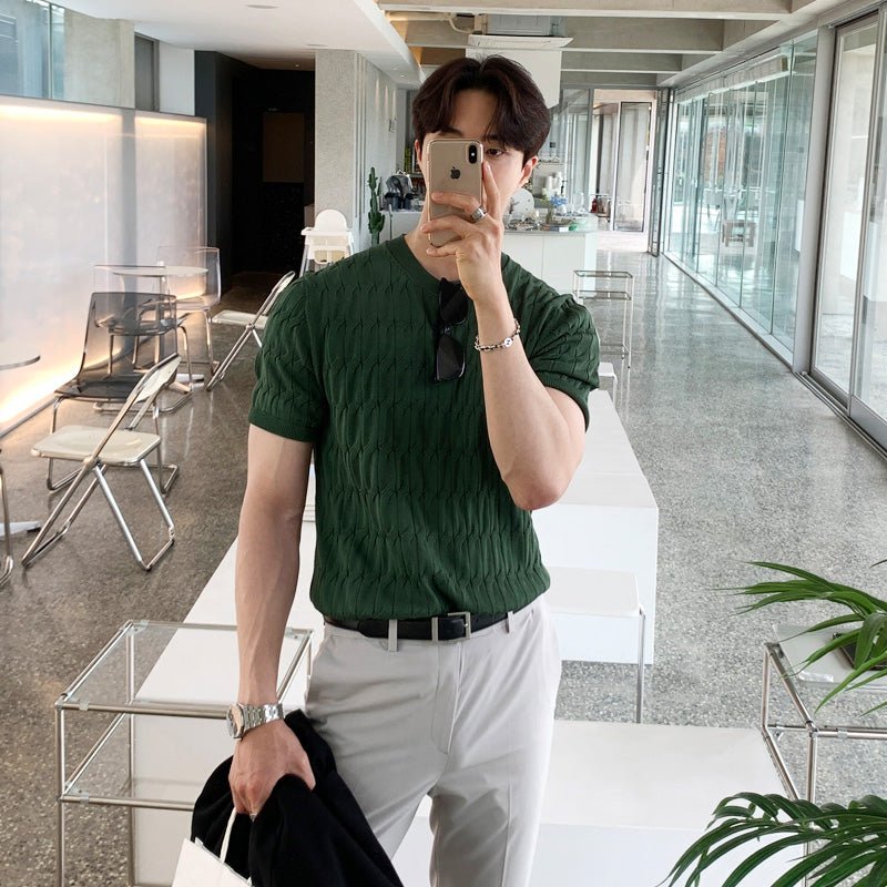 Casual Knit T -shirt or1602