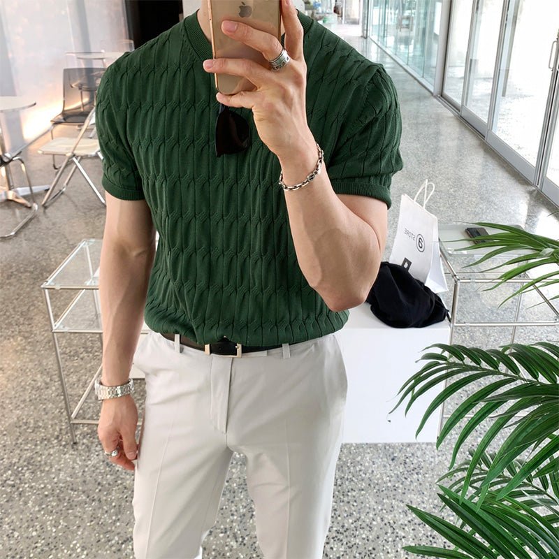 Casual Knit T -shirt or1602