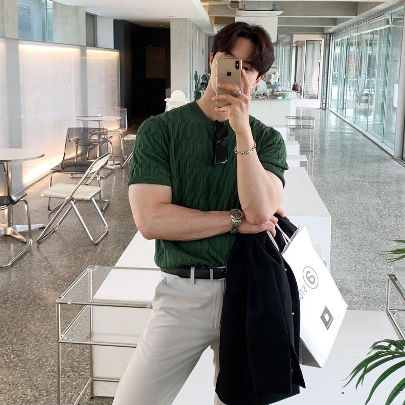 Casual Knit T -shirt or1602