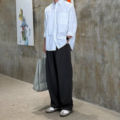 Casual long -sleeved shirt or1781