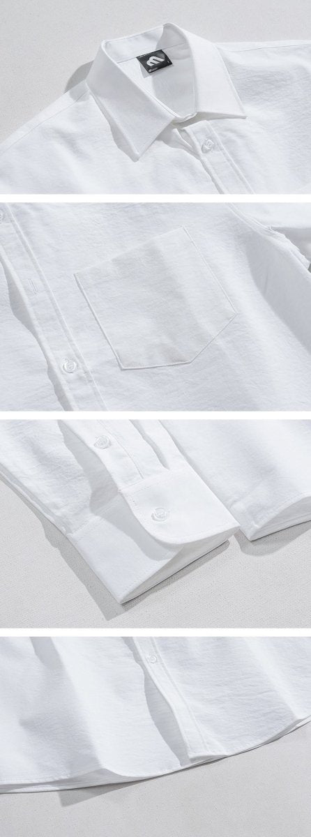 Casual long -sleeved shirt or1781