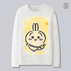 【薄手・裏起毛から選べる】可愛いキャラ ゆるかわ トップス 12タイプのキャラクタープリント ユニセックス 長袖 スウェット