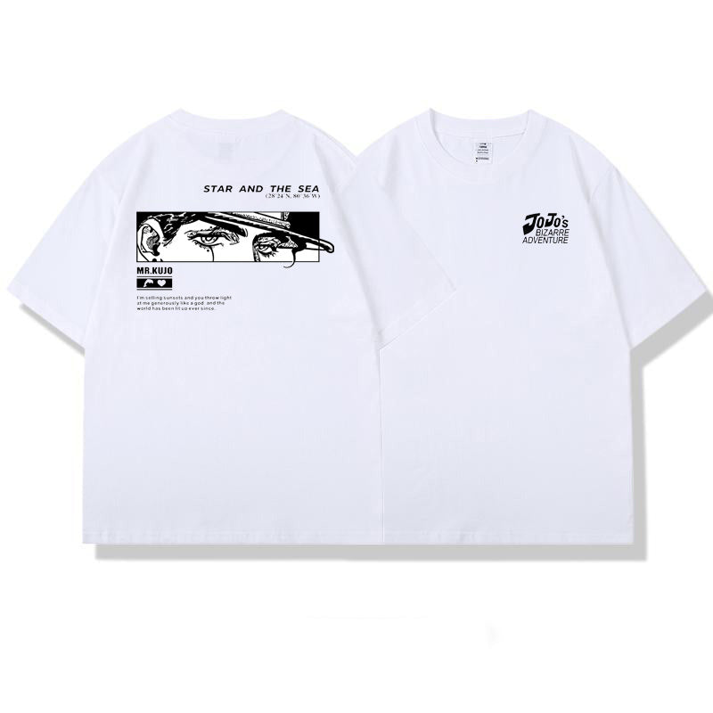 スタンド使い イラスト トップス STAR AND THE SEA ユニセックス 半袖Ｔシャツ