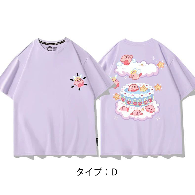 キャラクターシリーズ トップス カービィ ‌ユニセックス 半袖Ｔシャツ