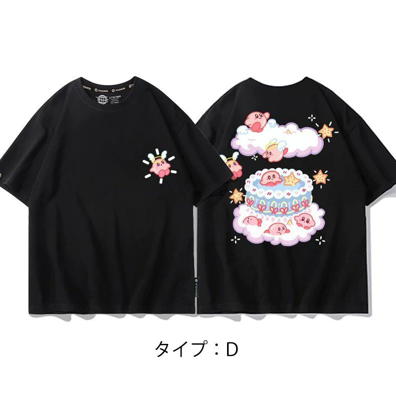 キャラクターシリーズ トップス カービィ ‌ユニセックス 半袖Ｔシャツ