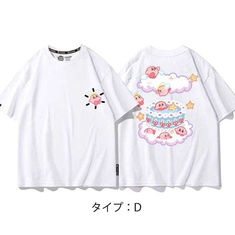 キャラクターシリーズ トップス カービィ ‌ユニセックス 半袖Ｔシャツ