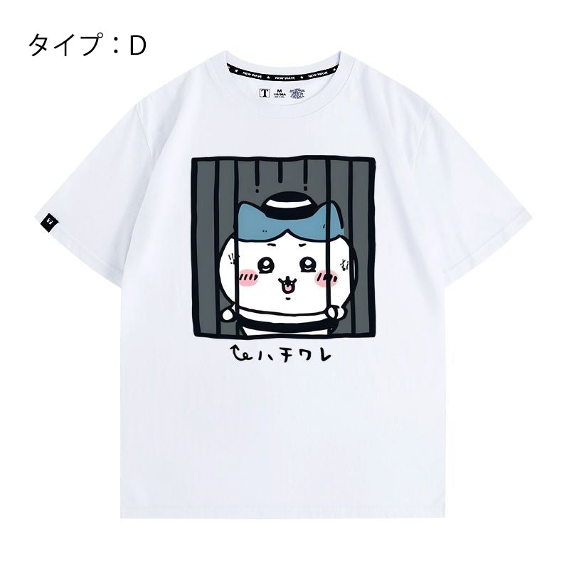ちいかわシリーズ トップス 監獄 ユニセックス 半袖Ｔシャツ