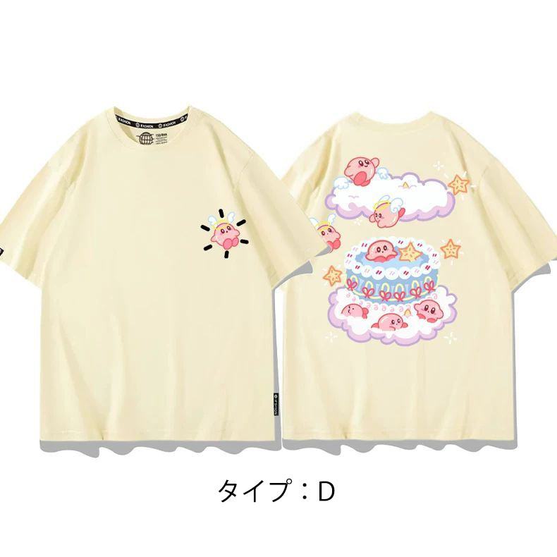 キャラクターシリーズ トップス カービィ ‌ユニセックス 半袖Ｔシャツ