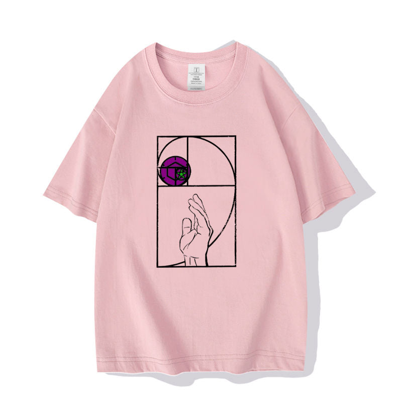 JOJOシリーズ トップス Steel Ball Run ユニセックス 半袖Ｔシャツ