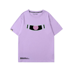 キャラクター トップス ザクモチーフ レトロプリントデザイン ユニセックス 半袖 Ｔシャツ