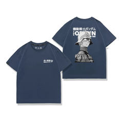 キャラクター トップス レッドコメット風 ワンポイントデザイン ユニセックス 半袖 Ｔシャツ