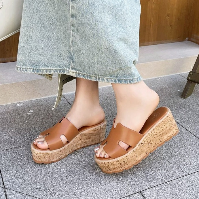 Hウェッジソールサンダル